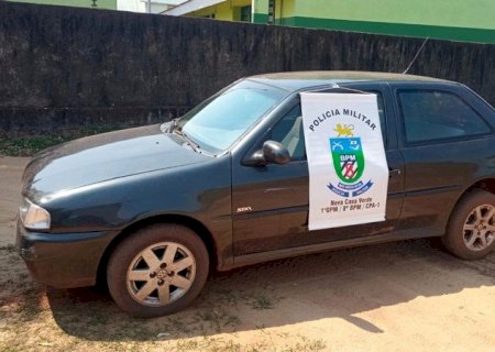 Em ação rápida, Polícia Militar recupera veículo roubado e prende autores em Nova Casa Verde