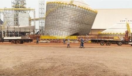 Quatro trabalhadores se acidentam em construção da empresa Inpasa