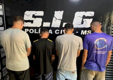 PC por meio de políciais lotado no S.I.G, identifica grupo de jovens que atirava pedras em residências