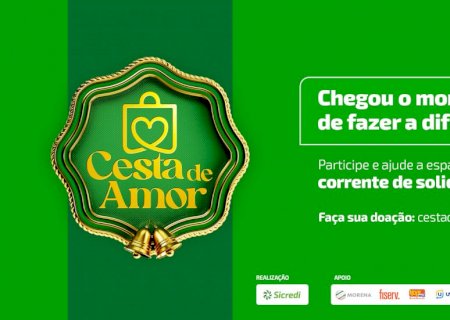 Sicredi Centro-Sul MS/BA realiza 10ª edição da campanha Cesta de Amor para arrecadação de alimentos