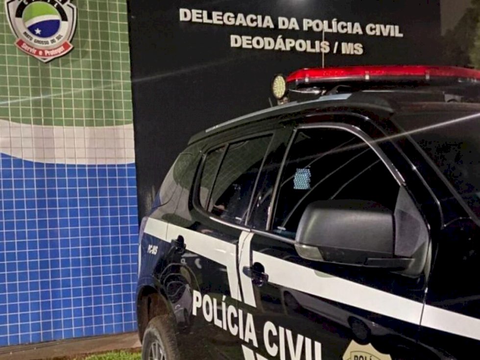 Polícia Civil cumpre mandado de prisão preventiva e prende autor de homicídio em Deodápolis