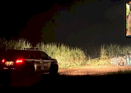 Morador de Nova Andradina desaparece e carro dele é encontrado incendiado em Anaurilândia