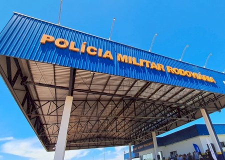 Angélica - Governador em exercício Barbosinha, vice -prefeito Paulo Conconi, inauguram a  Base da PMR