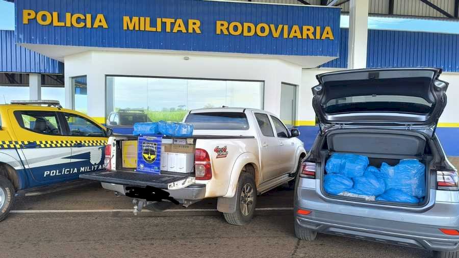 Angélica - PMR apreende mercadorias de descaminho avaliadas em maís de R$ 300.000