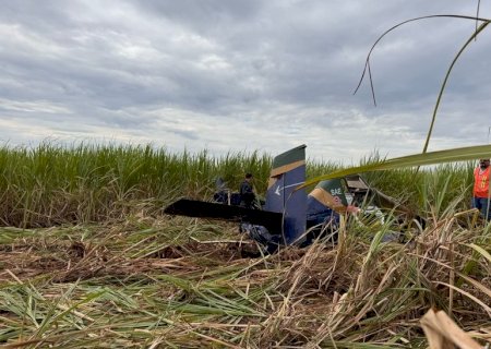 Queda de aeronave agrícola provoca morte de piloto em Nova Andradina