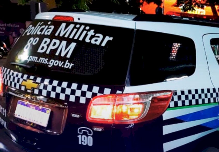 Nova Andradina - Polícia Militar conduz homem à delegacia por embriaguez