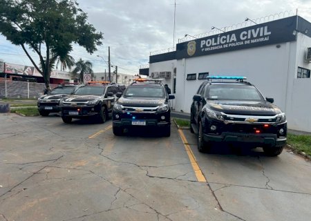 Polícias Civil e Federal desarticulam quadrilha especializada em furtos de caminhões na Operação “Carga Pesada” em Naviraí