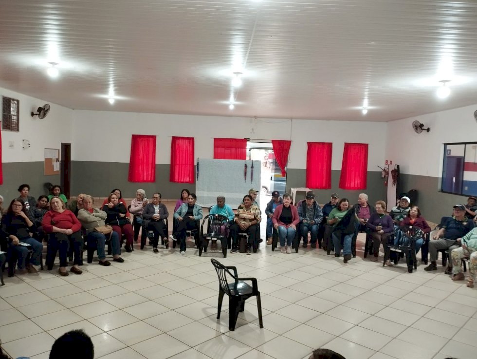 Prefeitura Municipal de Angélica realiza roda de conversa sobre combate a violência contra idosos