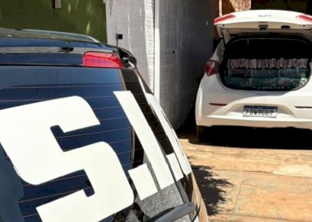 Ação da SIG resulta na prisão em flagrante de homem com quase meia tonelada de maconha em Nova Andradina