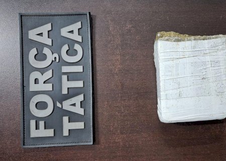 Ivinhema - Polícia Militar prende jovem por tráfico de droga