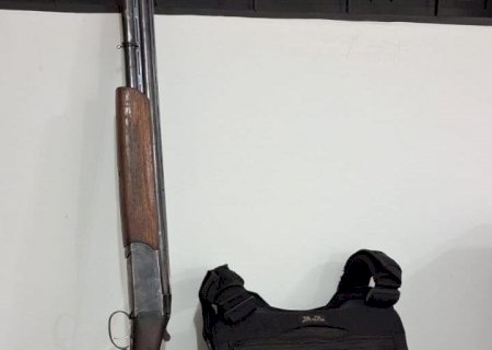 Polícia Militar  realiza apreensão de droga e arma de fogo em Angélica