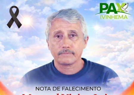 Ivinhema - Nota de falecimento