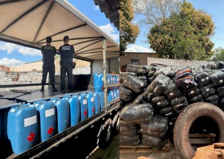 Insumo capaz de produzir 22 toneladas de cocaína é apreendido na fronteira com a Bolívia
