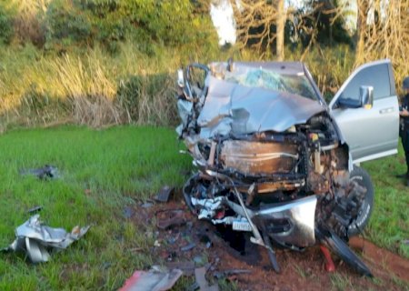 Motorista embriagado invade pista contrária e provoca acidente na MS-480 em Anaurilândia