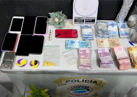 Operação “Elo Oculto” prende suspeitos e apreende drogas em Naviraí