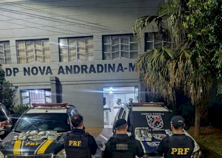 Polícia Militar apreende mais de 17 quilos de drogas e conduz uma mulher e uma adolescente por tráfico em Nova Andradina
