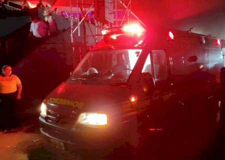 Bombeiros de Ivinhema atendem três ocorrências durante a noite deste sábado