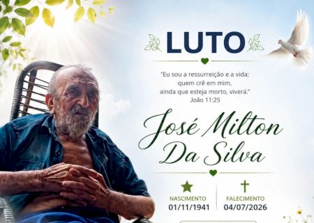 Ivinhema - Nota de falecimento
