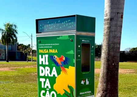 Sicredi entrega bebedouro público em Bonito e reforça compromisso com a qualidade de vida da comunidade
