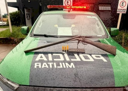 Polícia Militar Ambiental prende autor confesso de homicídio e apreende arma de fogo